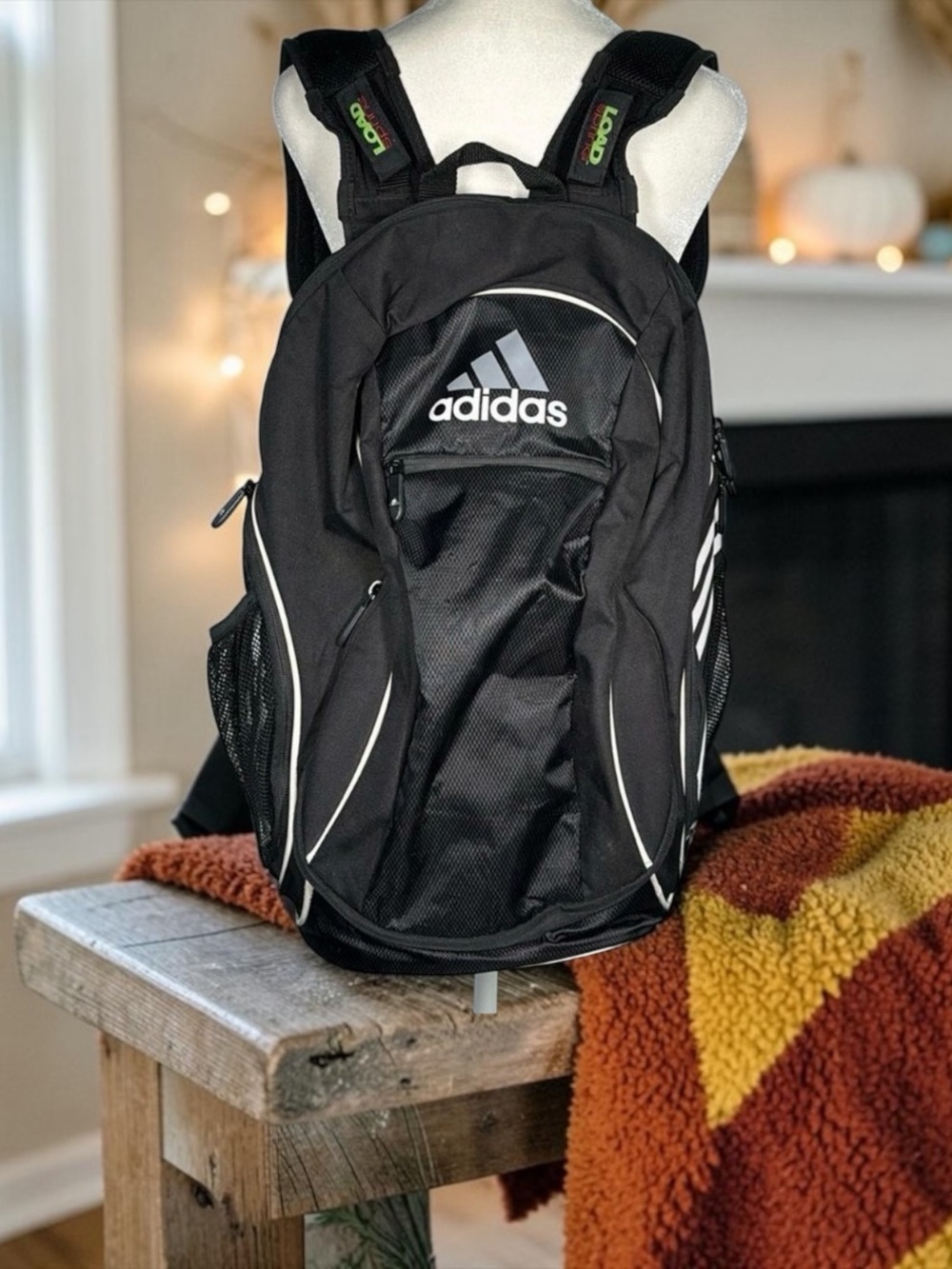 Adidas Black Backpack